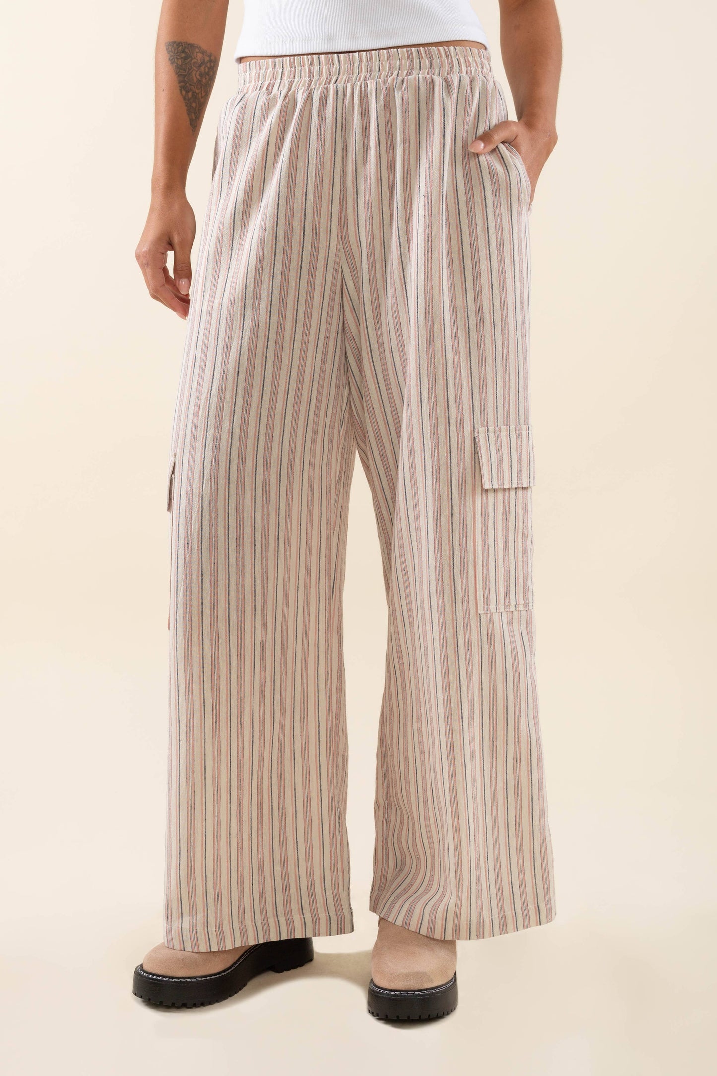 Jane Striped Pant