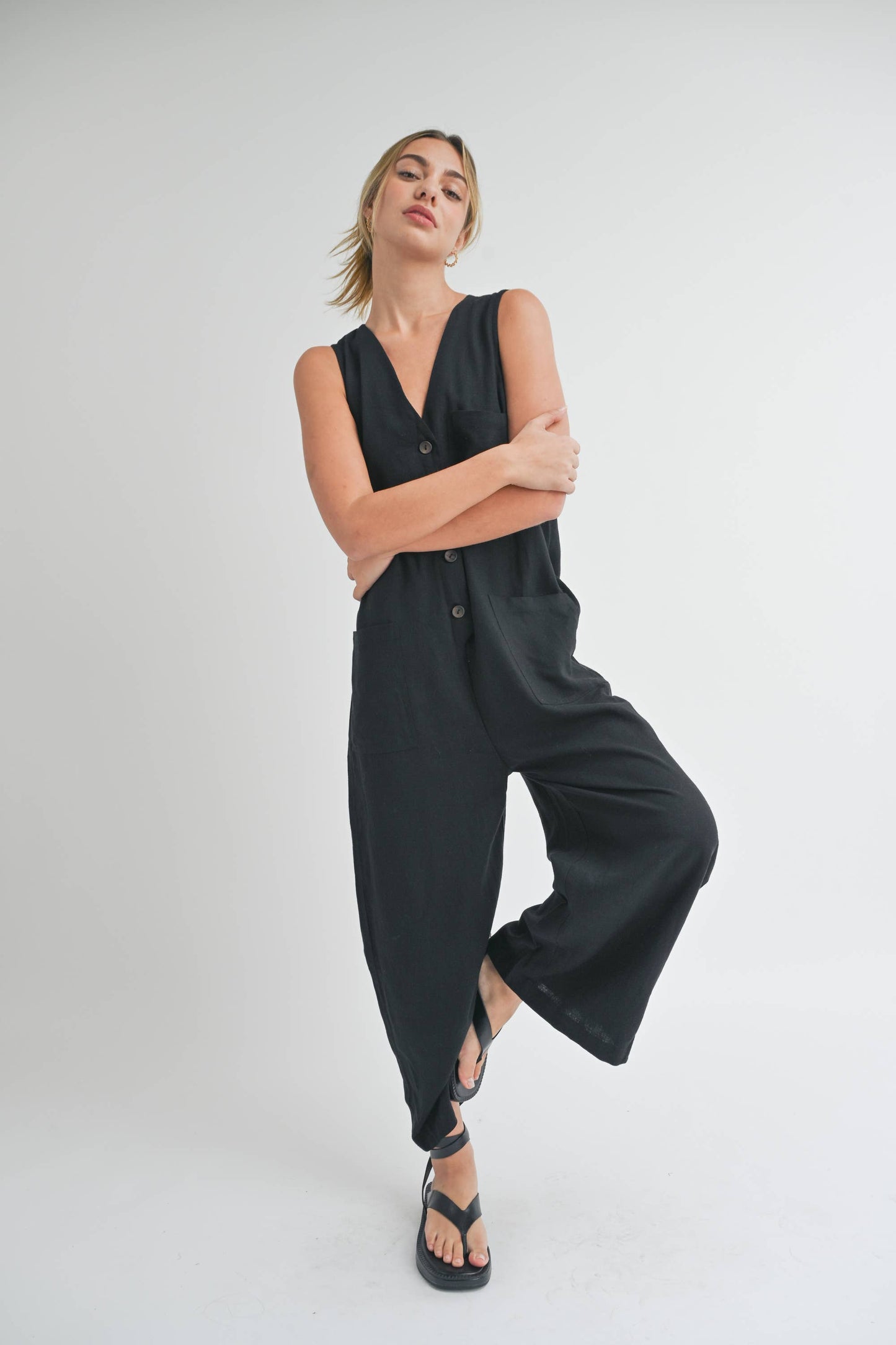 Maude Linen Jumpsuit