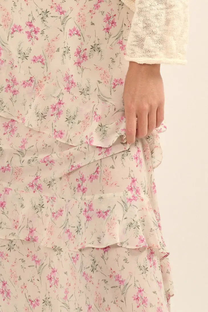 Cosmos Maxi Skirt
