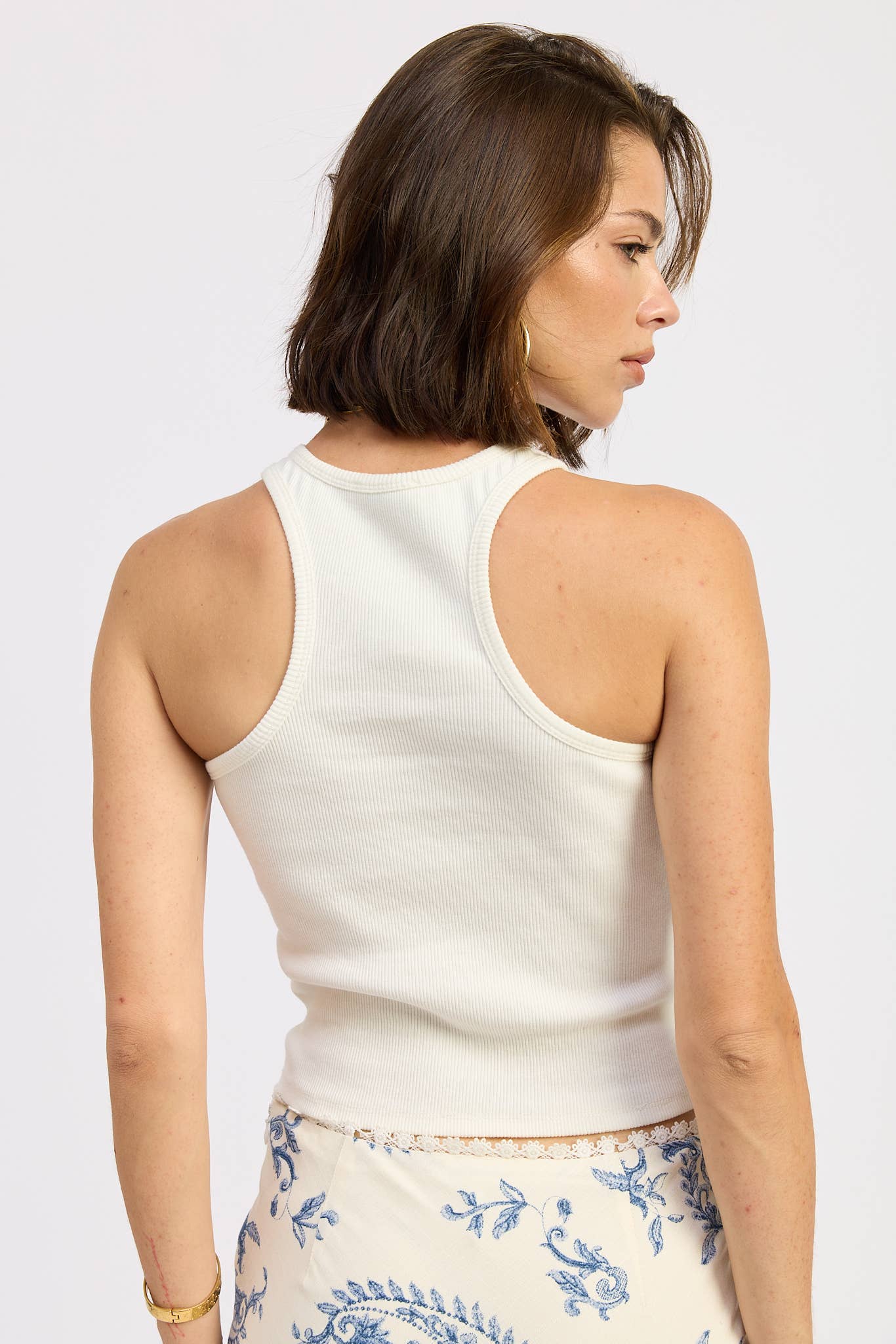 Casey Beaded Tank