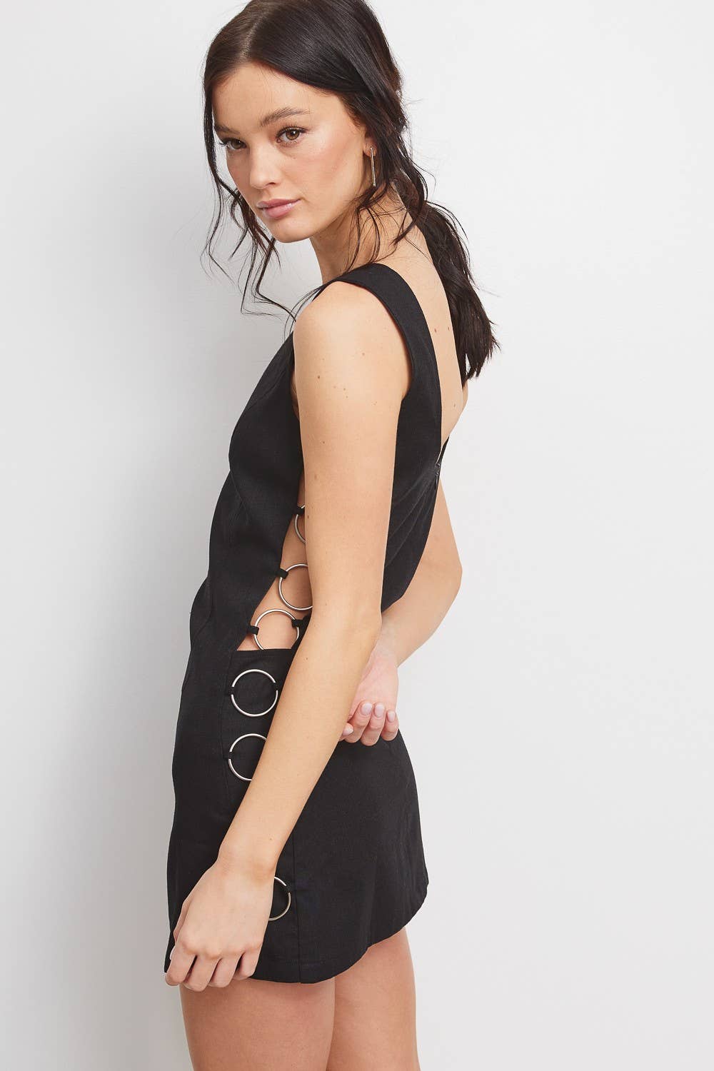 Reyna Mini Dress Black