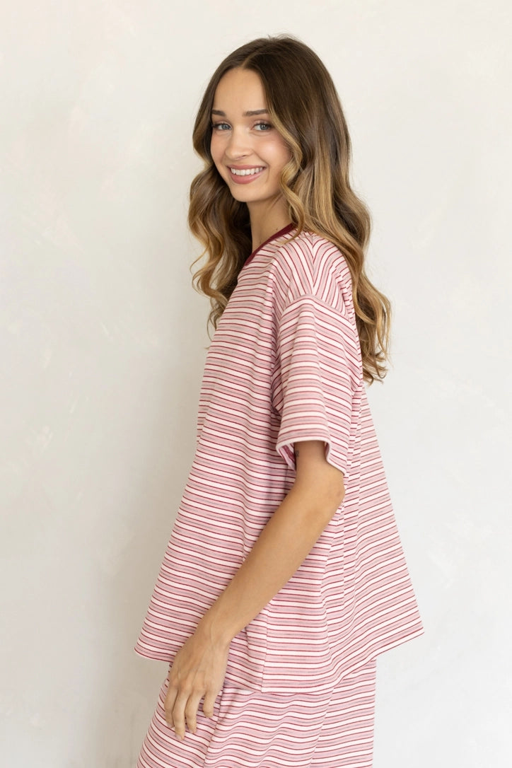 Macie Top Red