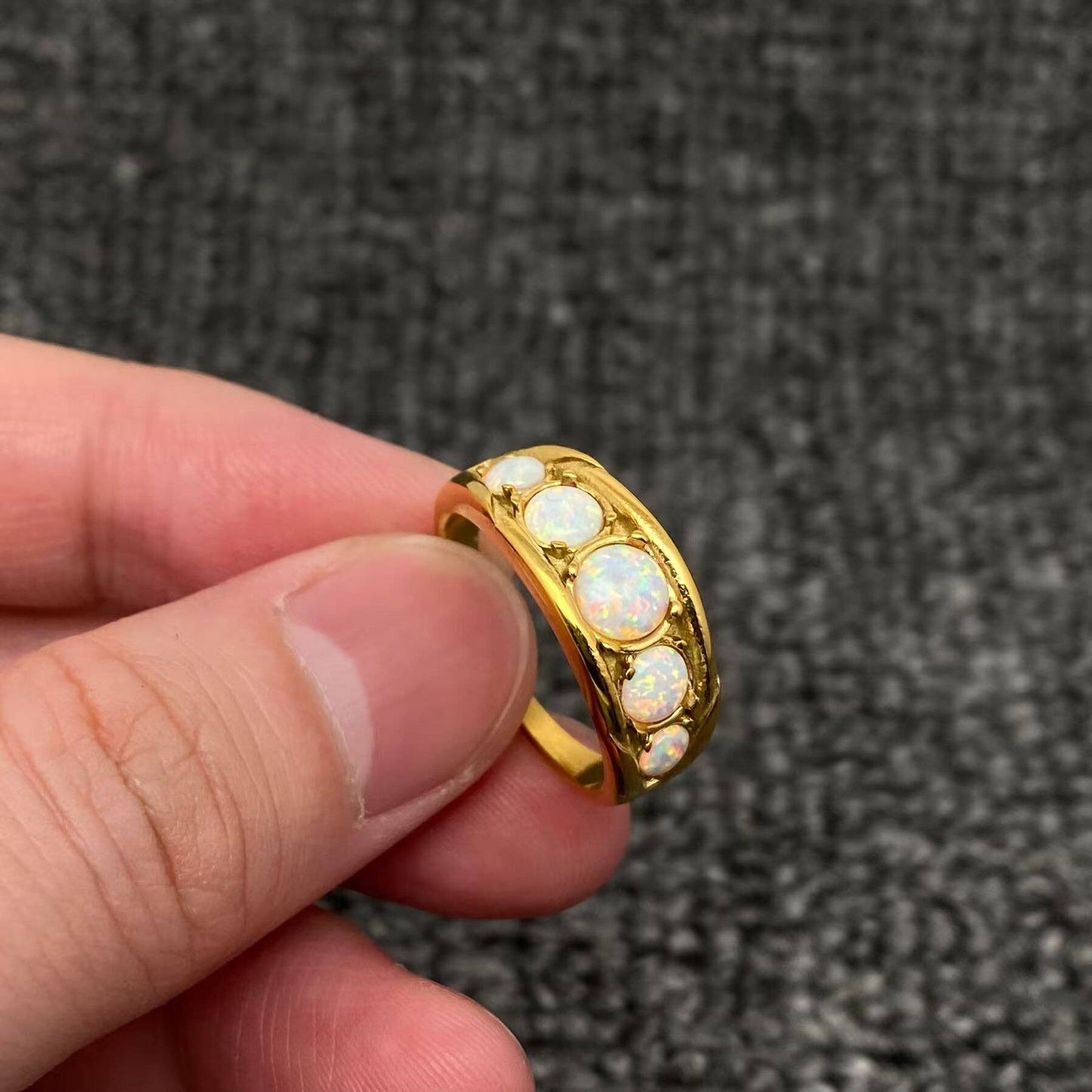 5 Opal Ring