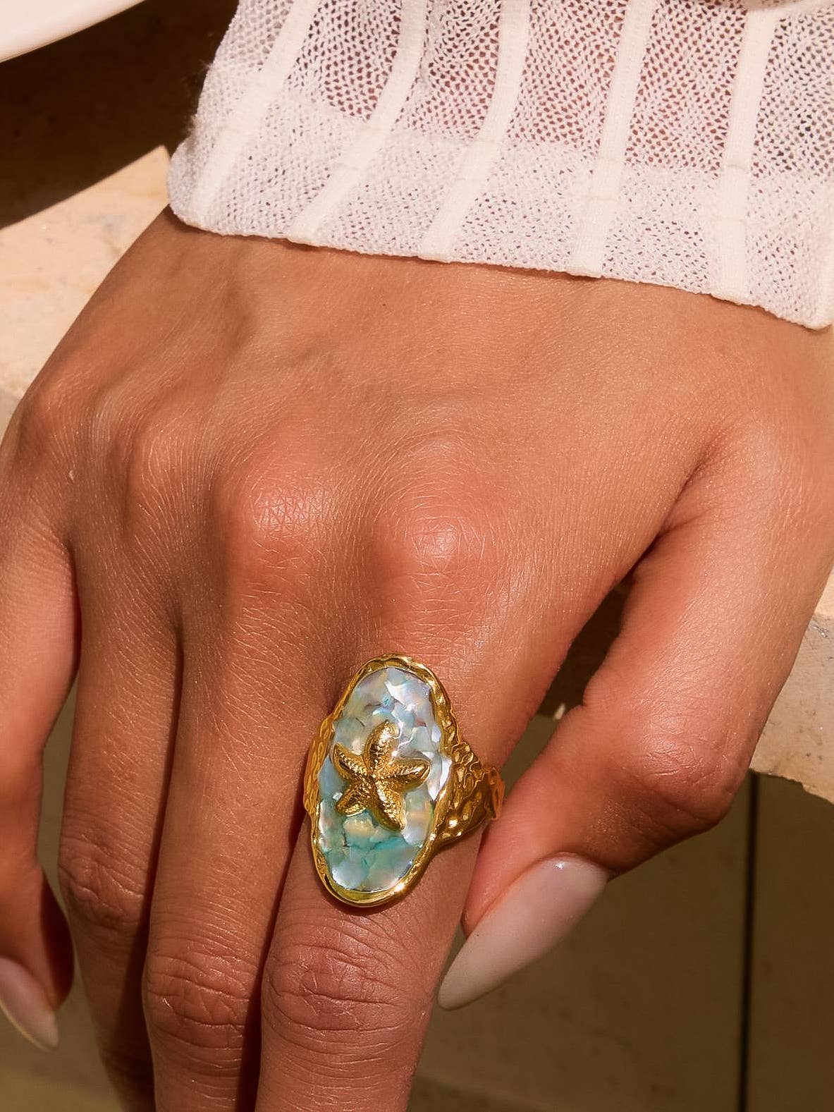 Keshet Starfish Ring