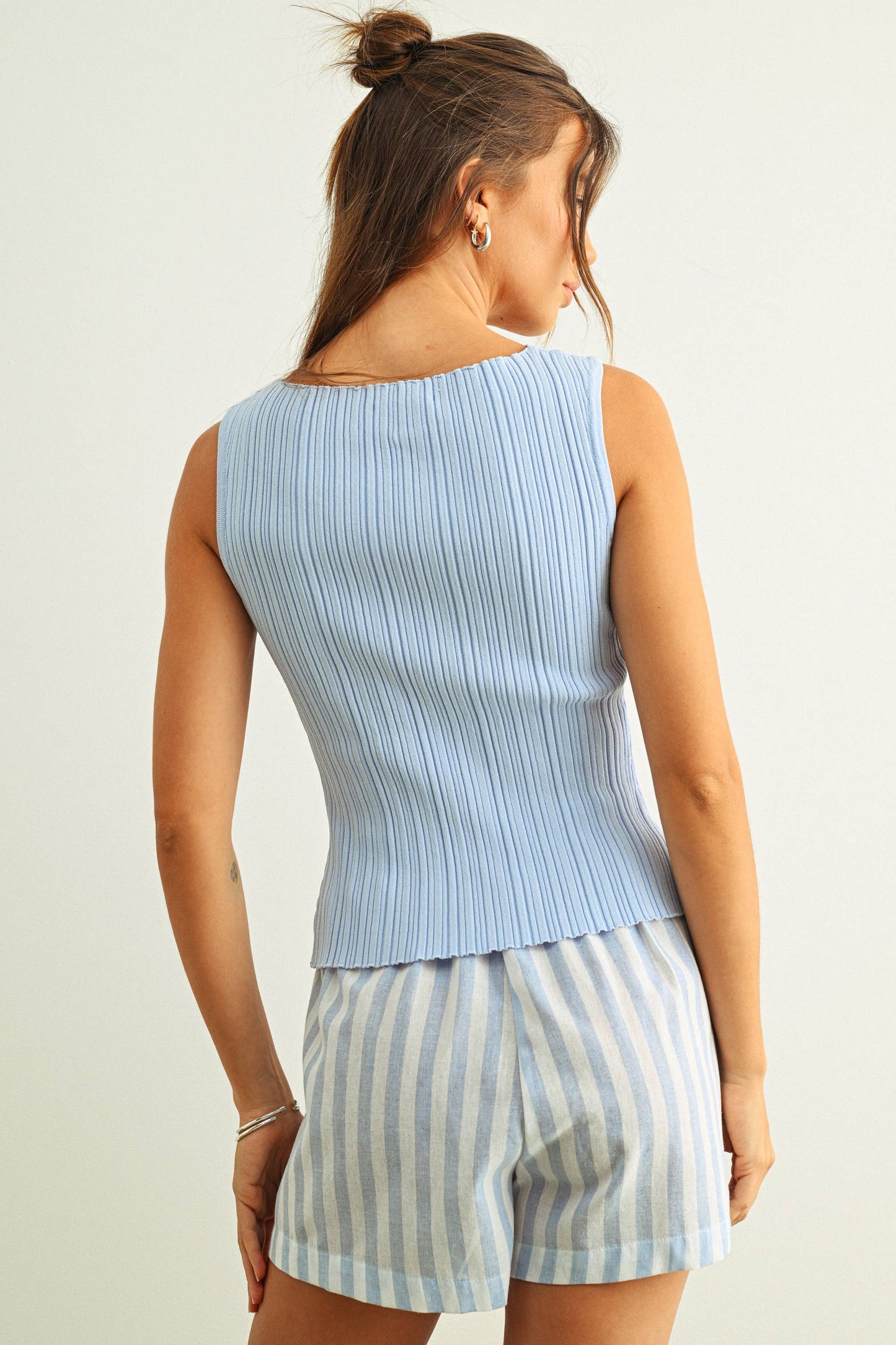 Hannah Top Baby Blue