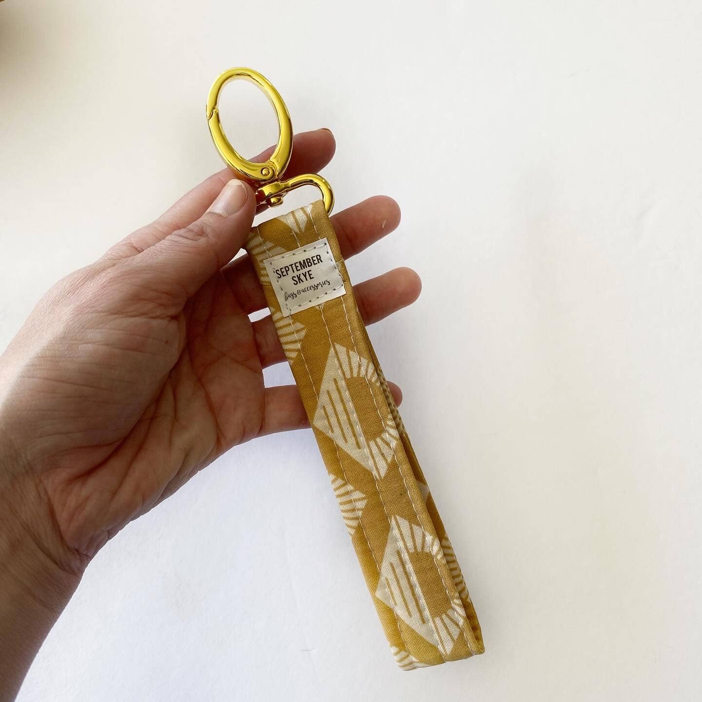 Aztec Keychain Mustard