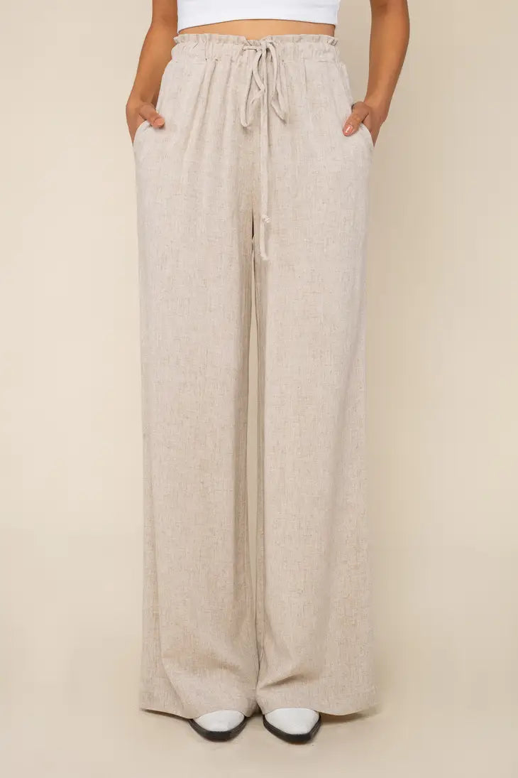 Cove Linen Pant Natural