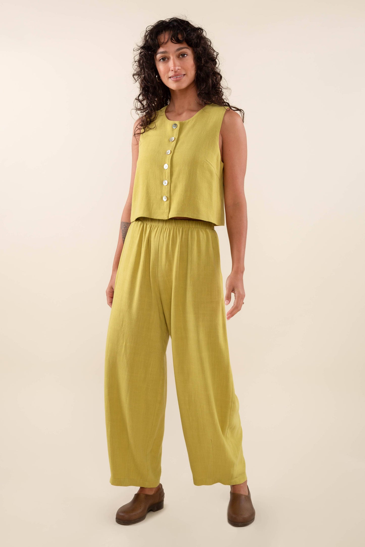 Thea Linen Vest