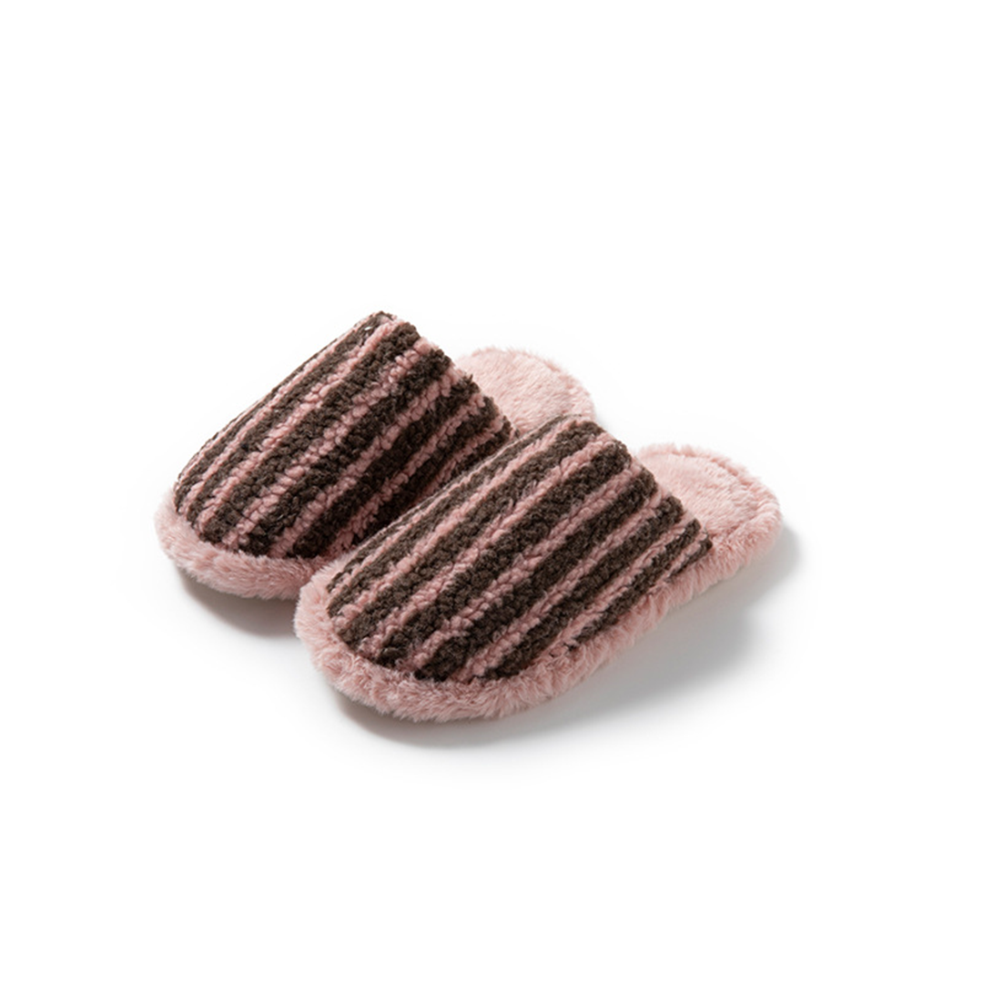 Striped Slippers Blush