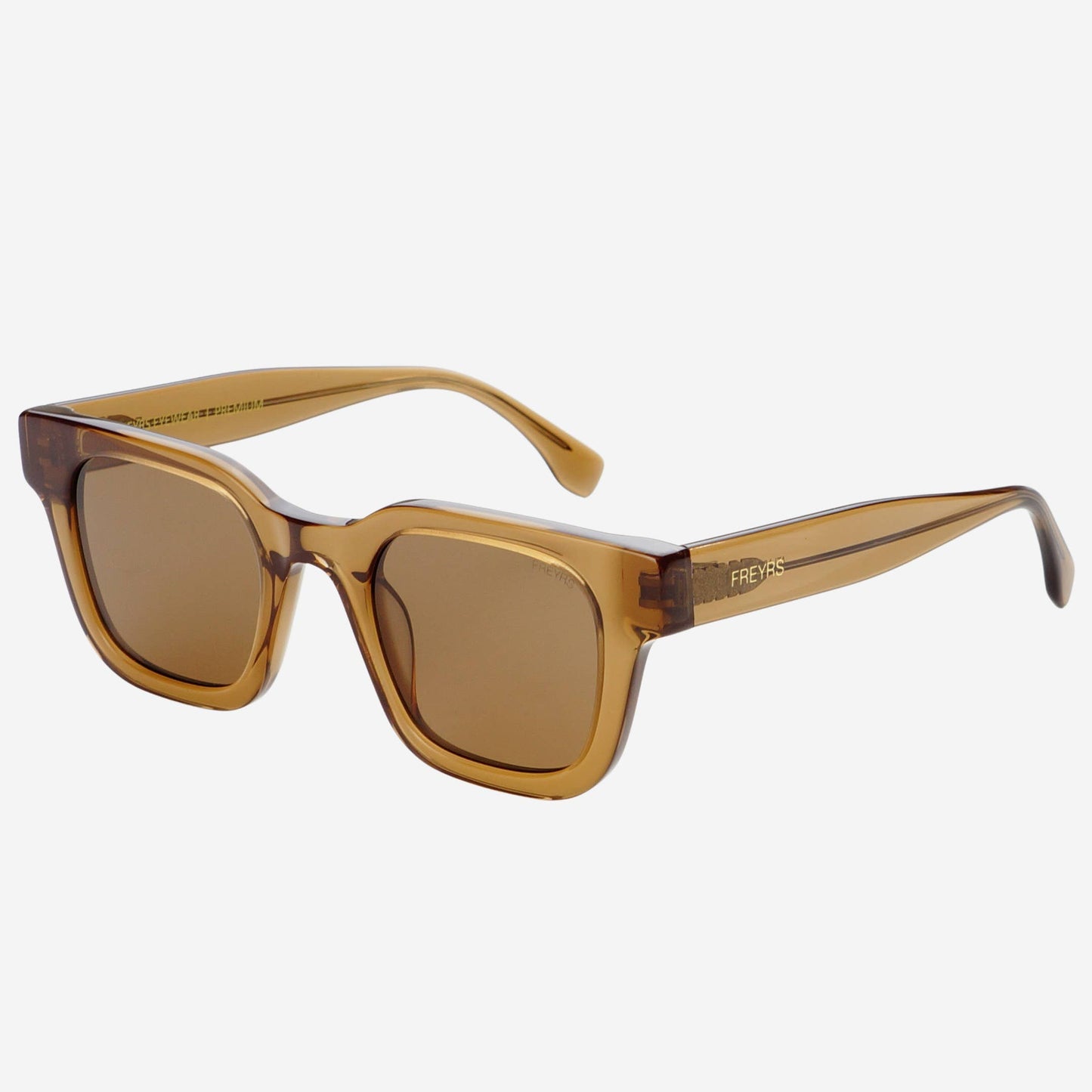 Atlas Rectangular Sunglasses Brown