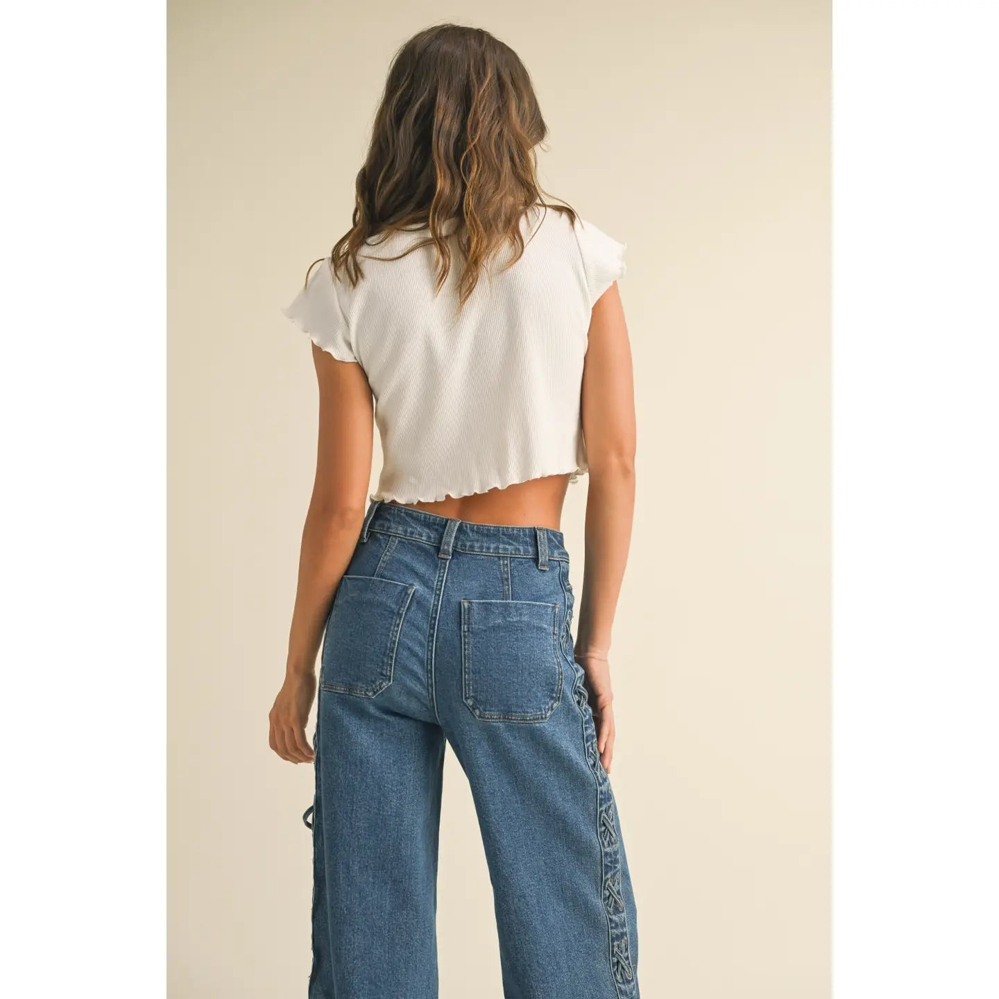 Cori Top White