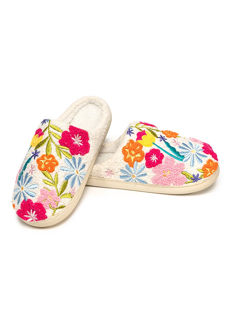 Slippers Flowers In Bloom