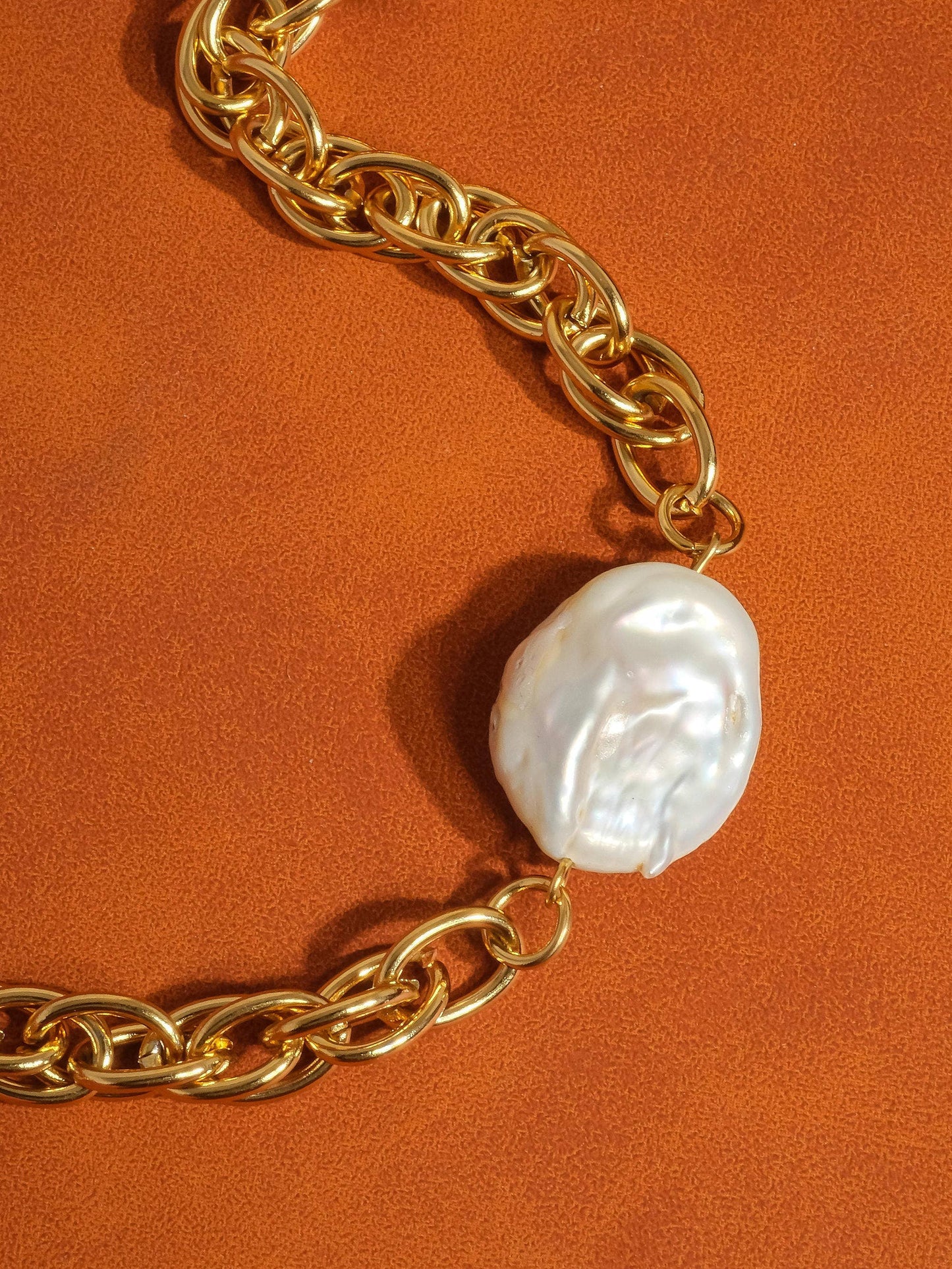 Loane Pearl Chain Necklace