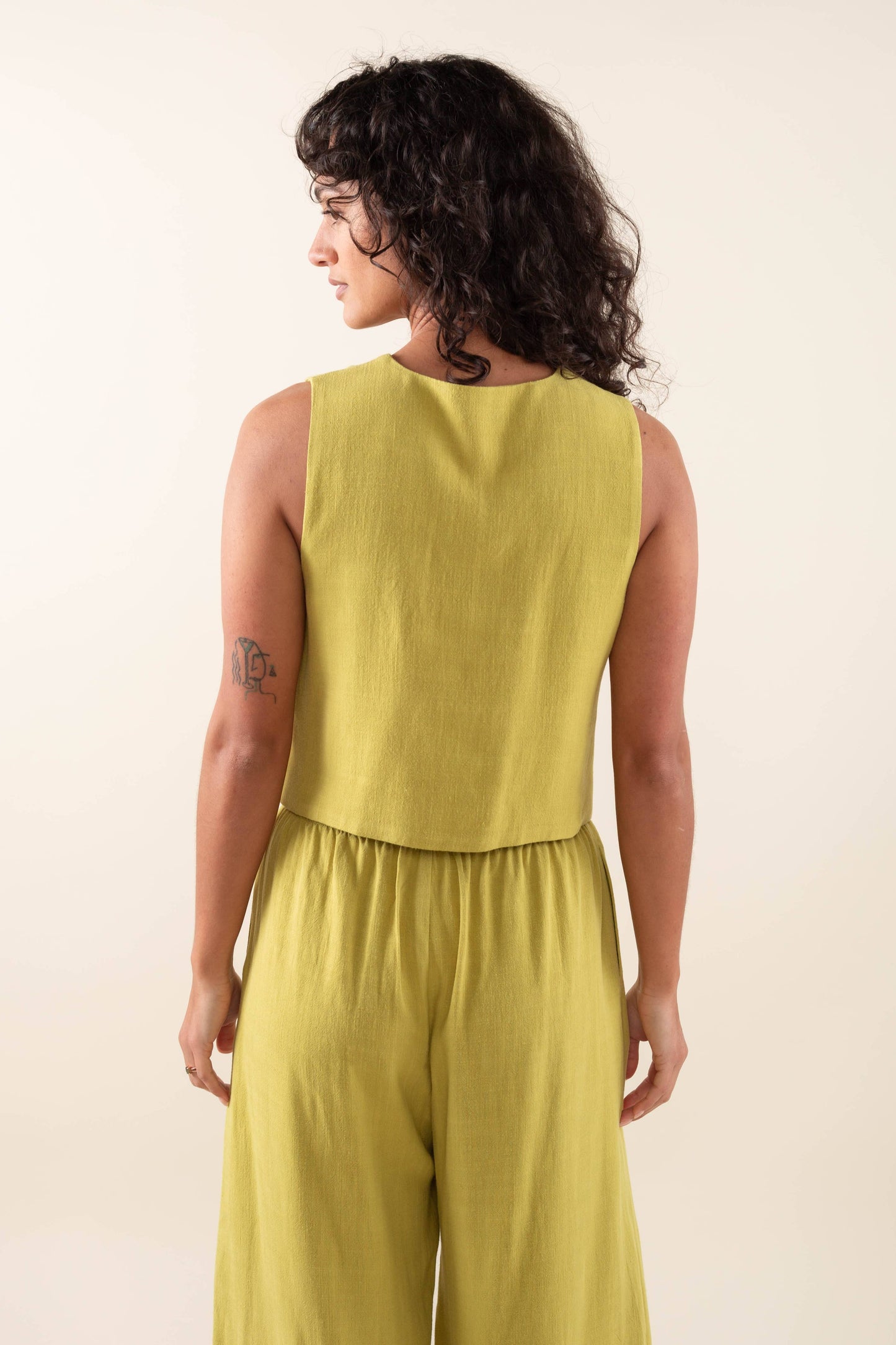 Thea Linen Vest