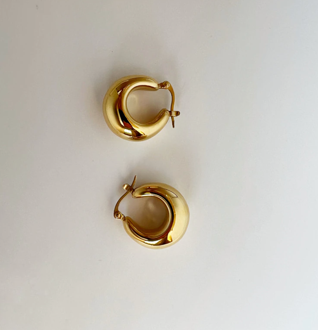 Pattie Chunky Gold Earrings