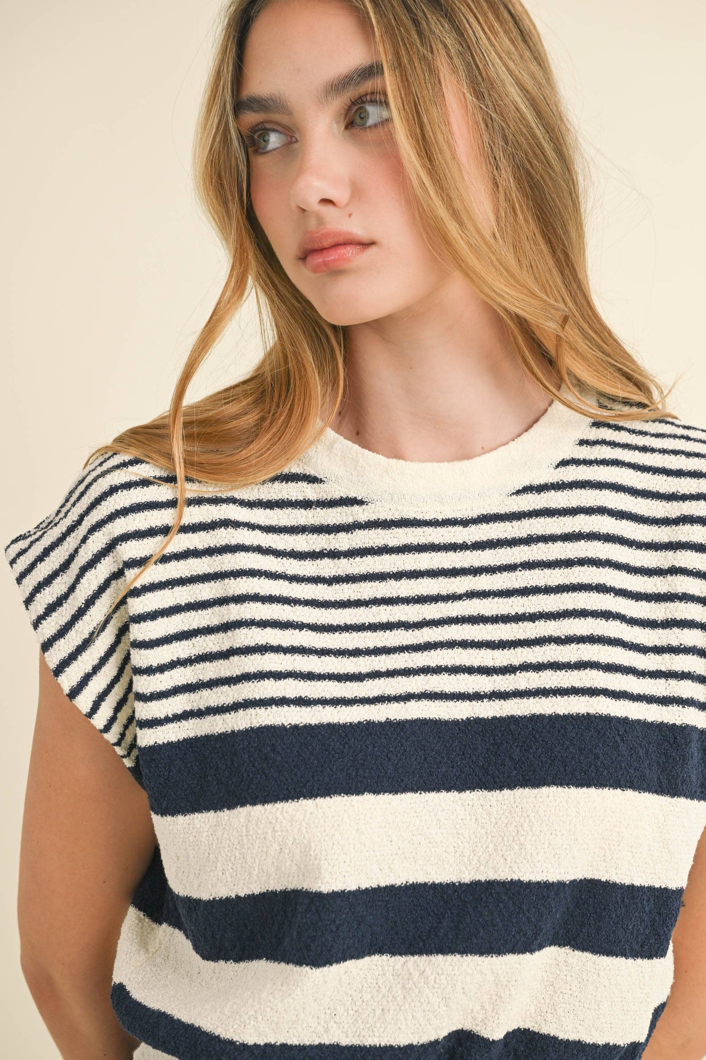 Karli Top Navy