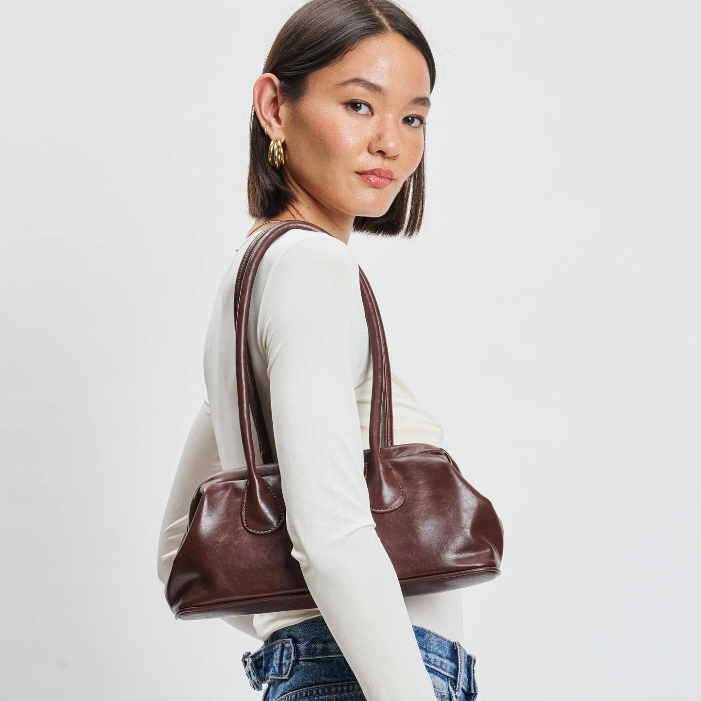 Nina Shoulder Bag Chocolate