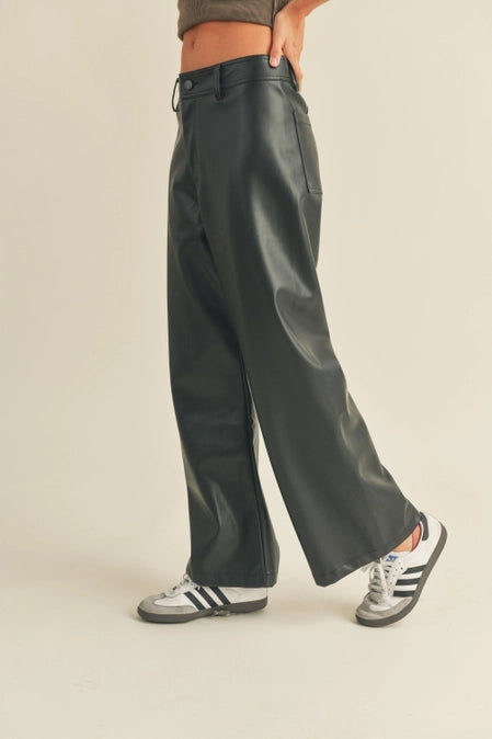 Celine PU Pants