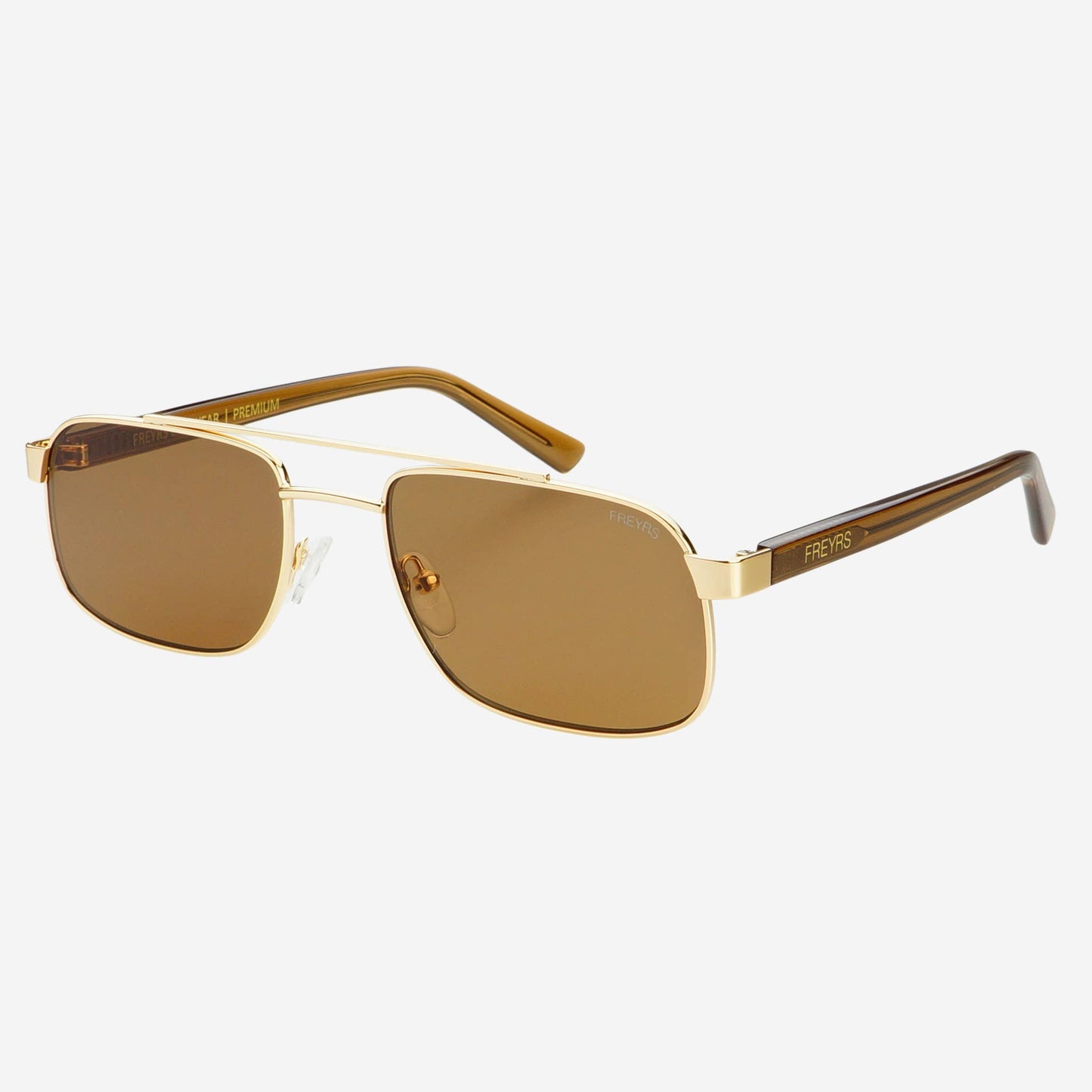 Vesper Sunglasses Gold / Brown