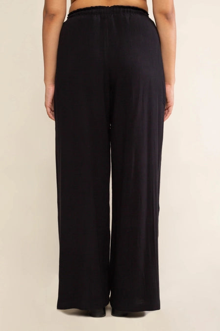 Cove Linen Pant Black