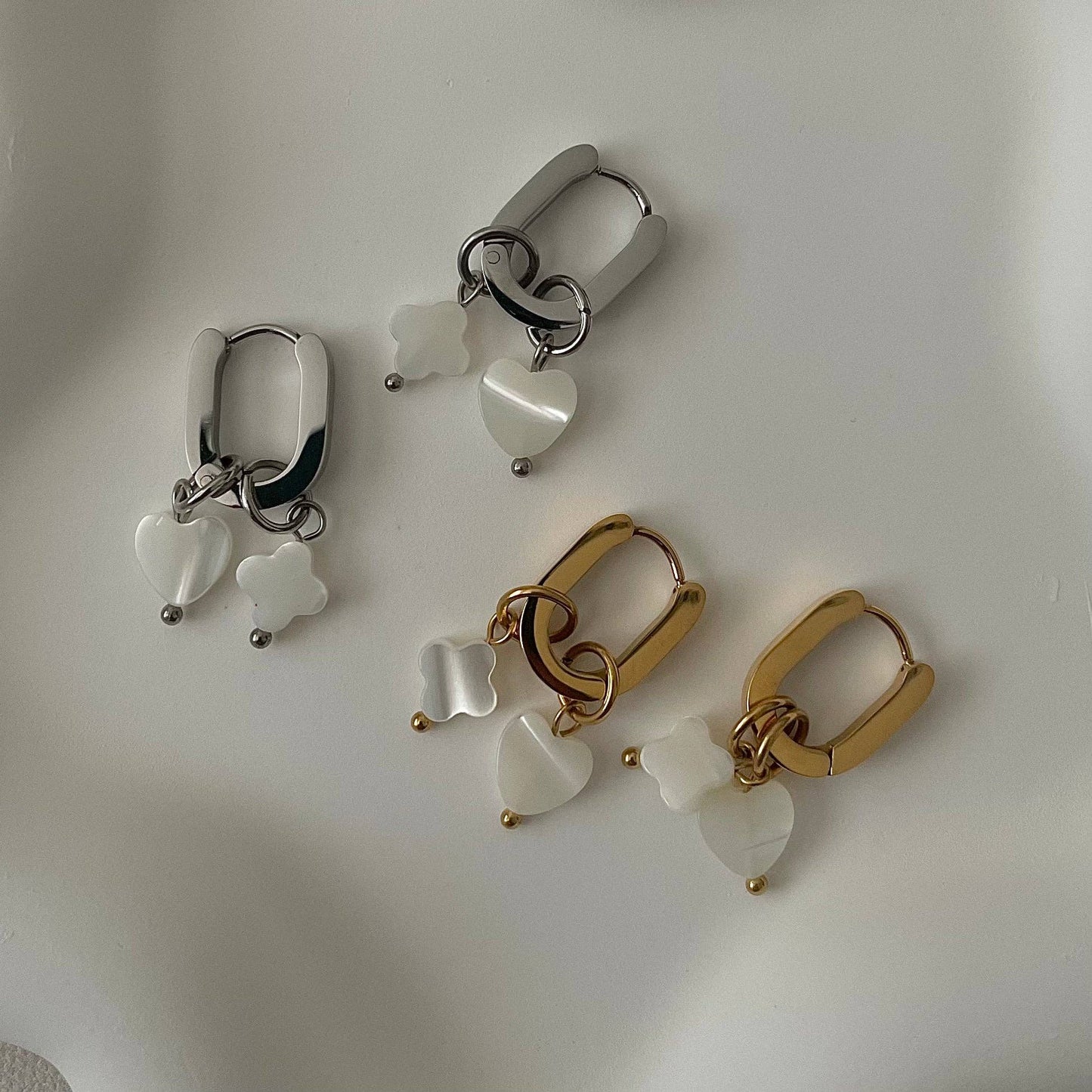 Heart and Star Hoops