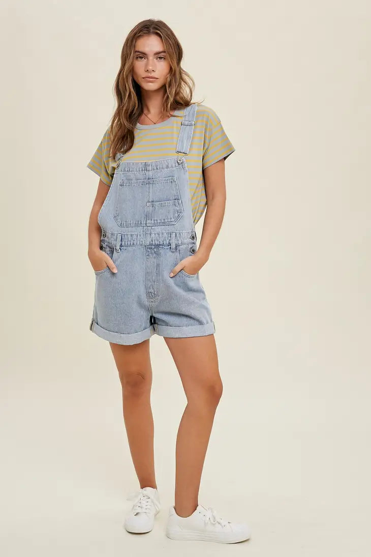 Kyleigh Denim Overalls