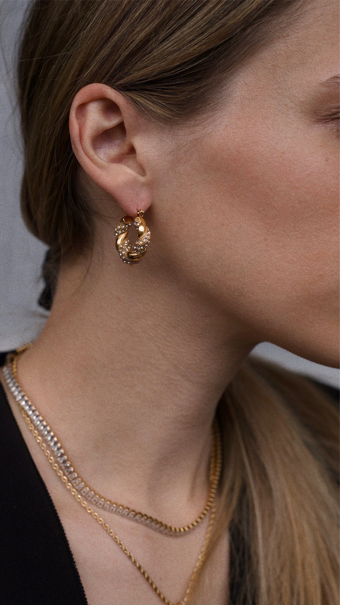 Egypt Hoop Earrings