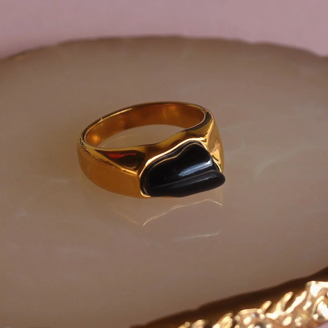 Carmen Ring Black
