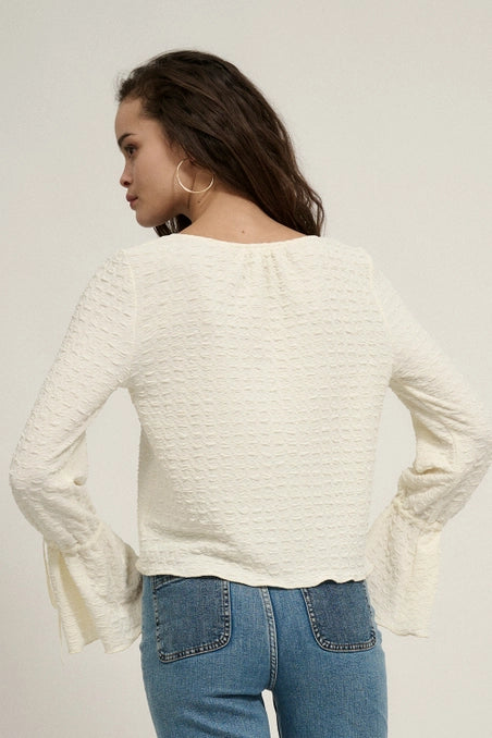 Natalia Bell-Sleeve Top
