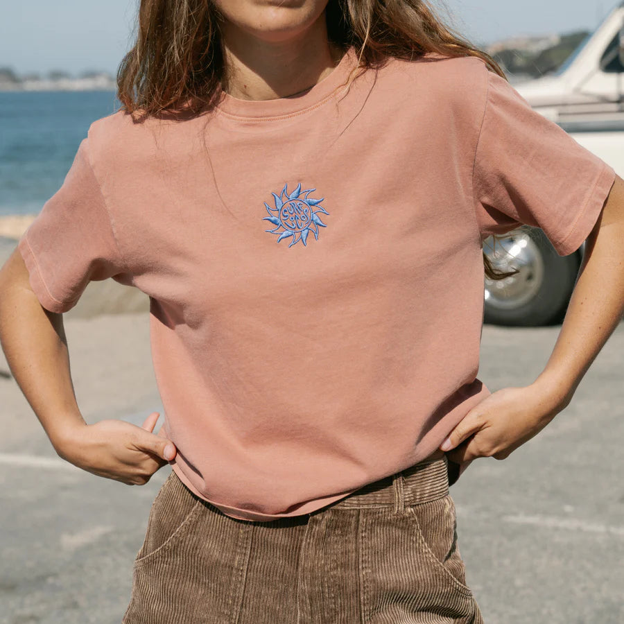 Baked Clay Boxy Tee