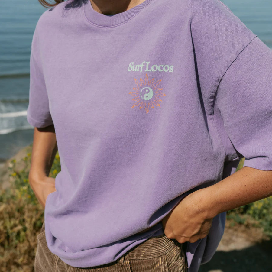 Baked Purple Retro Tee