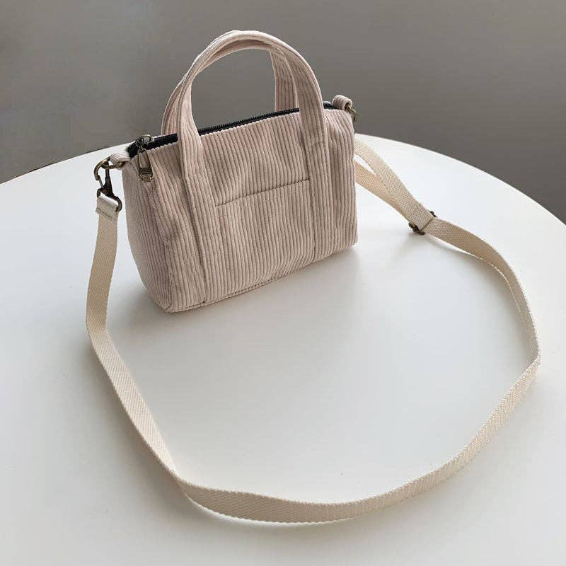 Aria Corduroy Crossbody Bag