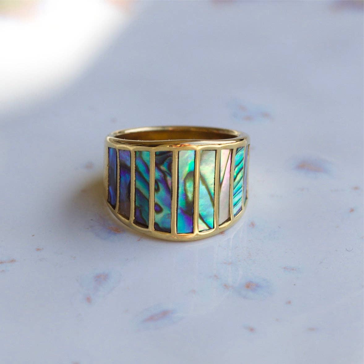 Stella Abalone Ring