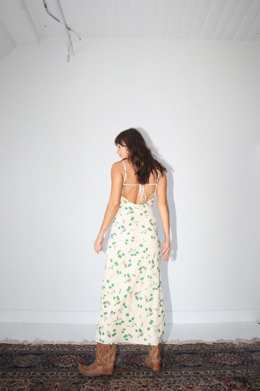 Sweet Cherry Midi Dress
