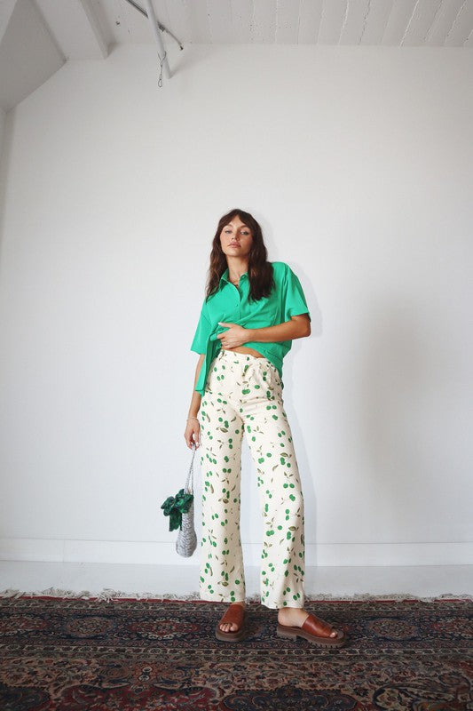 Sweet Cherry Trouser Pant