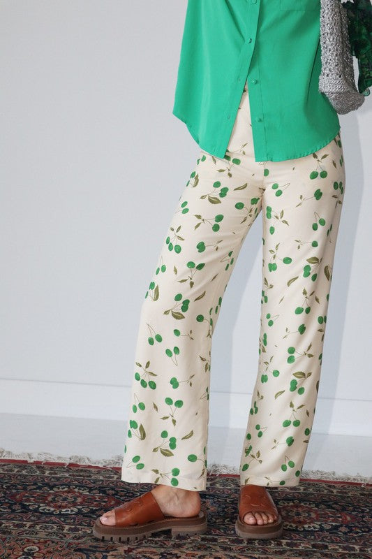 Sweet Cherry Trouser Pant