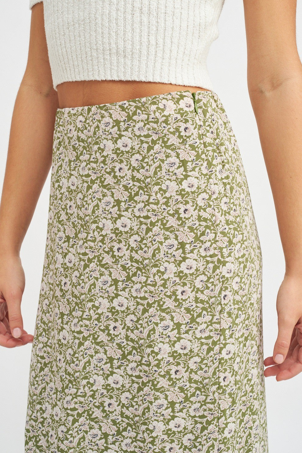 Goddess Garden Midi Skirt