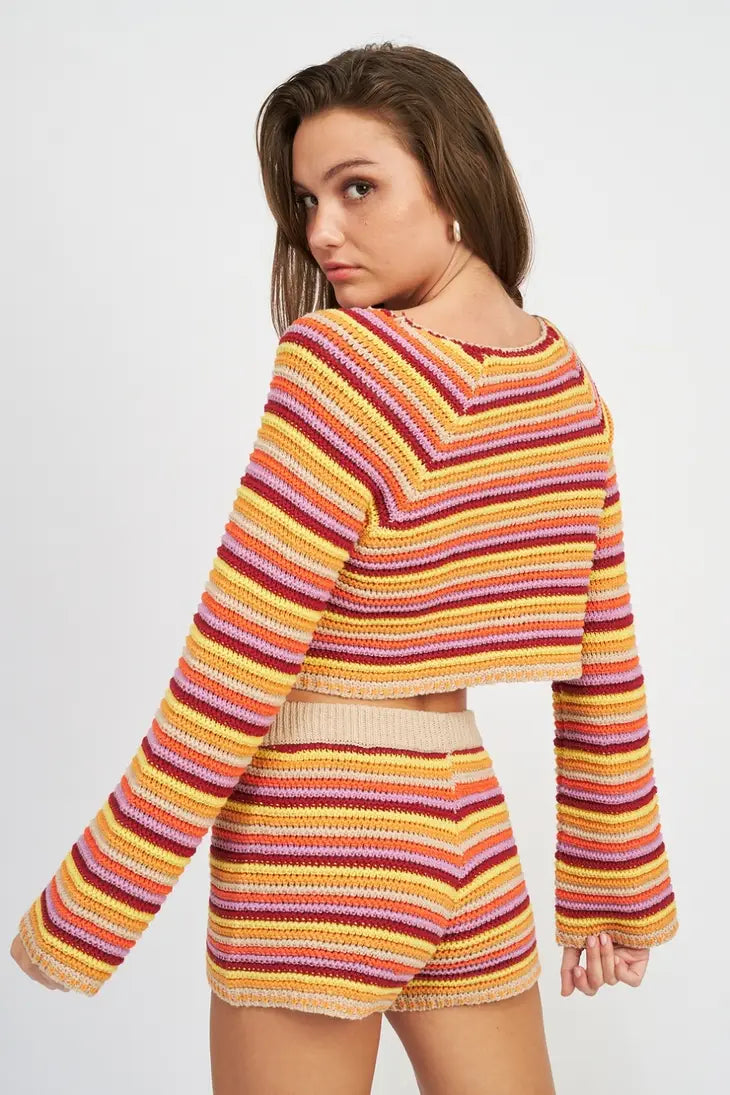 Casey crochet top