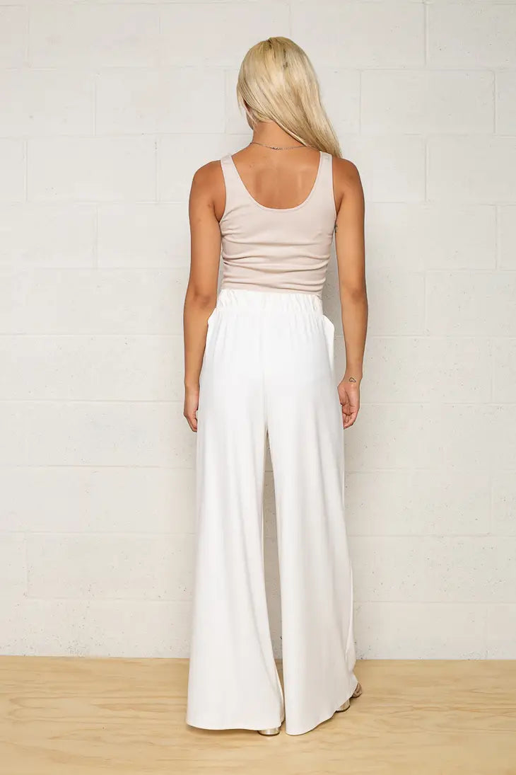 90's Cropped Tank Stone