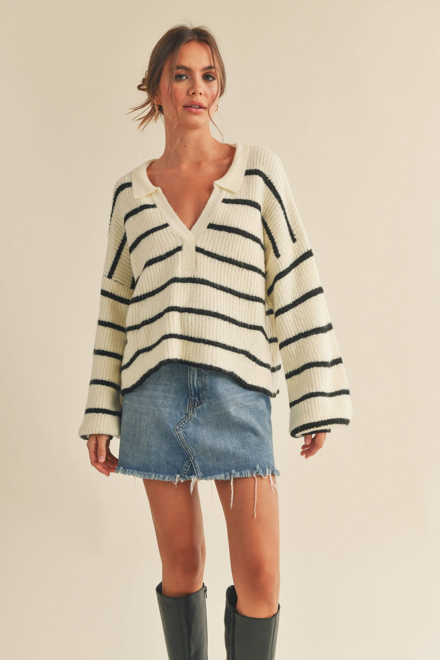 Fireside Collared Sweater