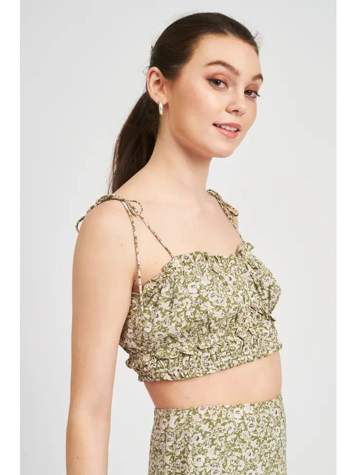 Goddess Garden Crop Top