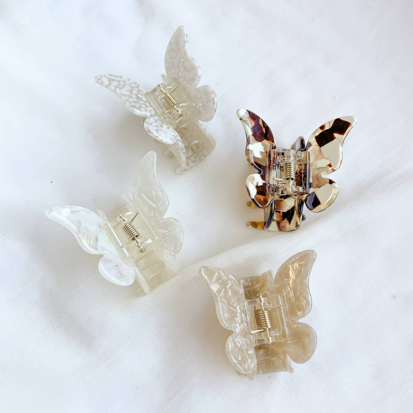 Small Butterfly Claw Clip Ast