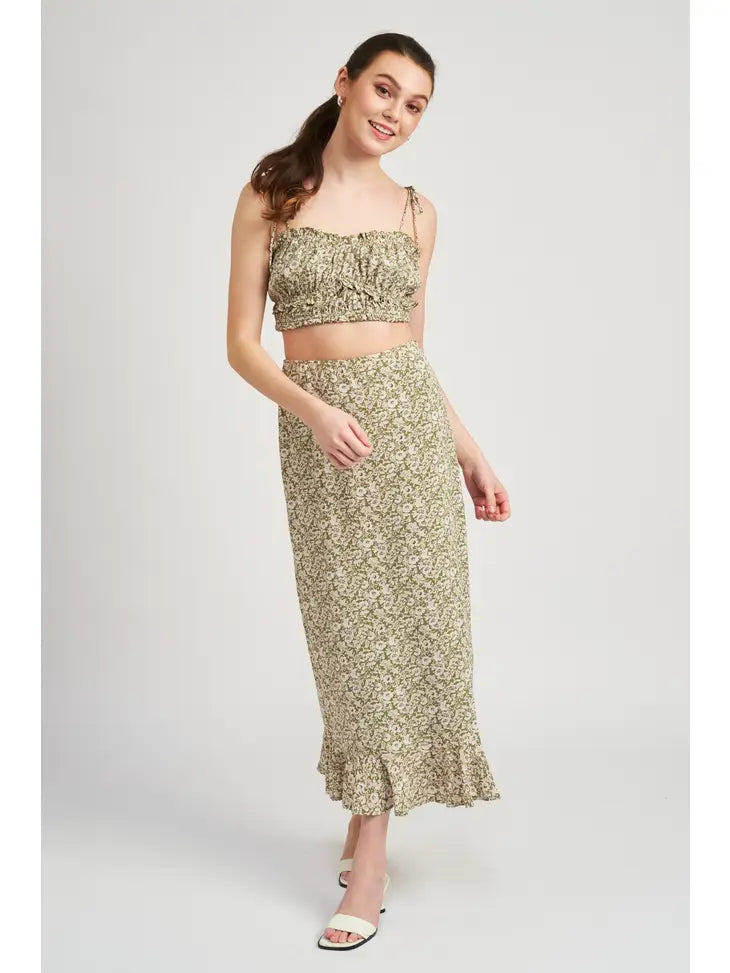 Goddess Garden Crop Top