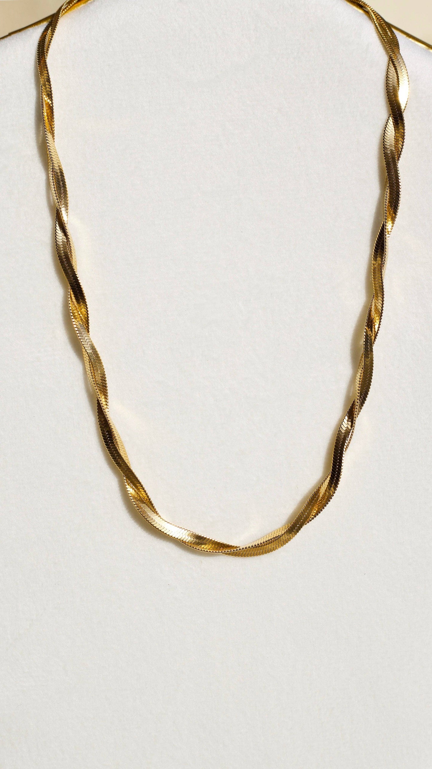 Twisted Snake Chain Necklace