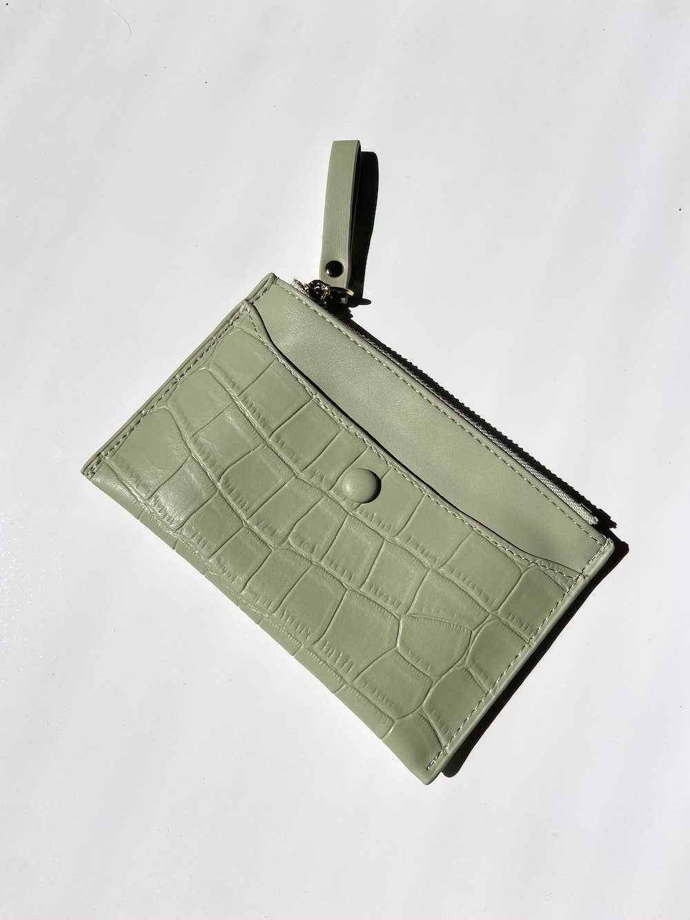 Lucy Card-Holder Wallet Green