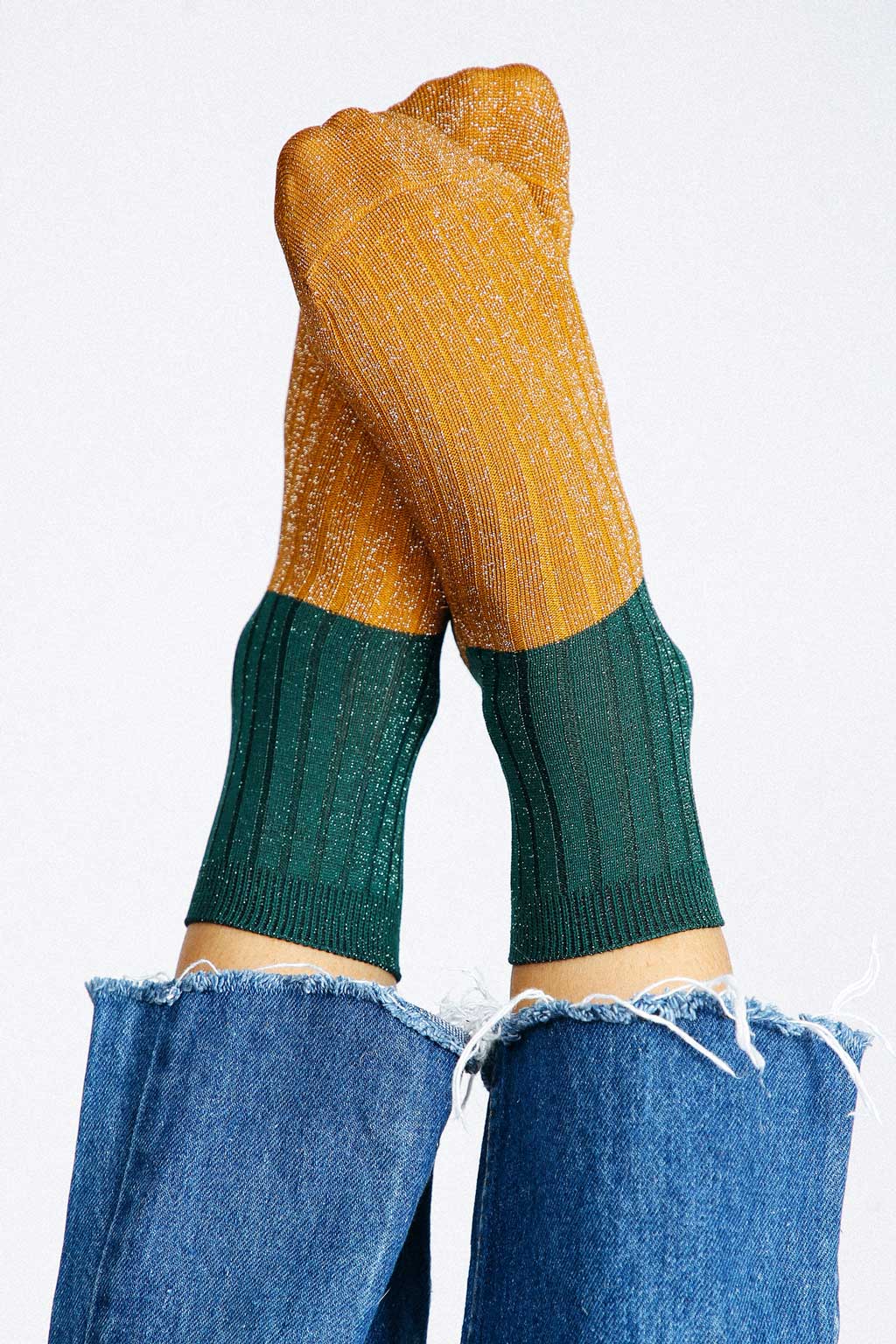 Eclat Shimmer Ankle Socks