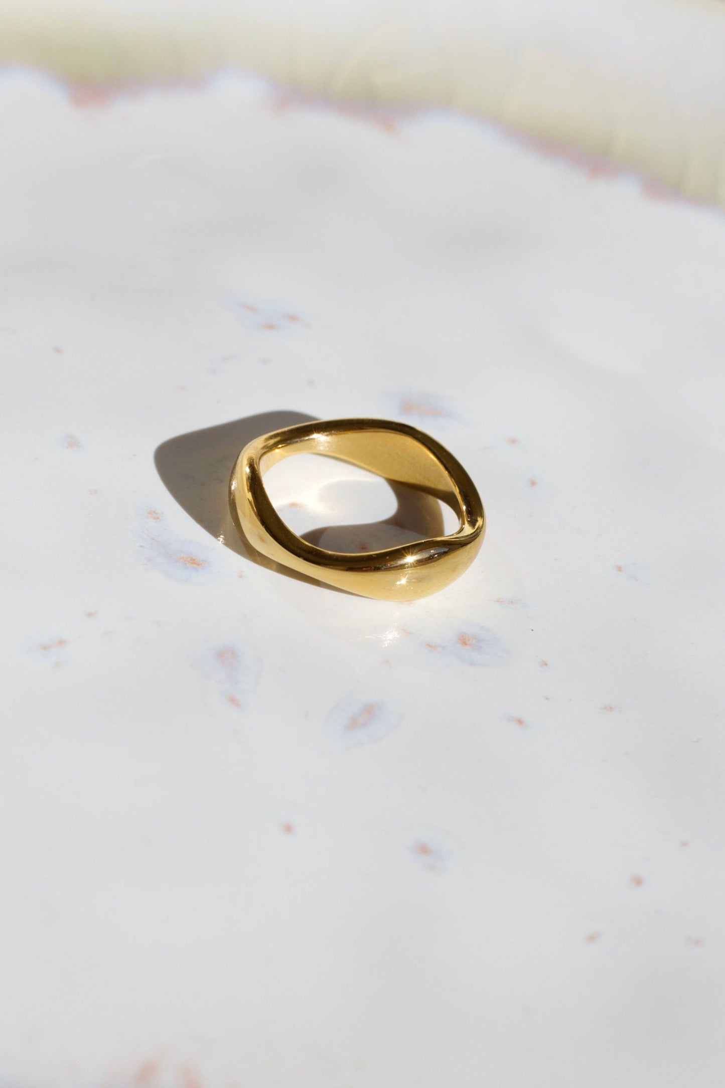 Wave Layering Stacking Ring