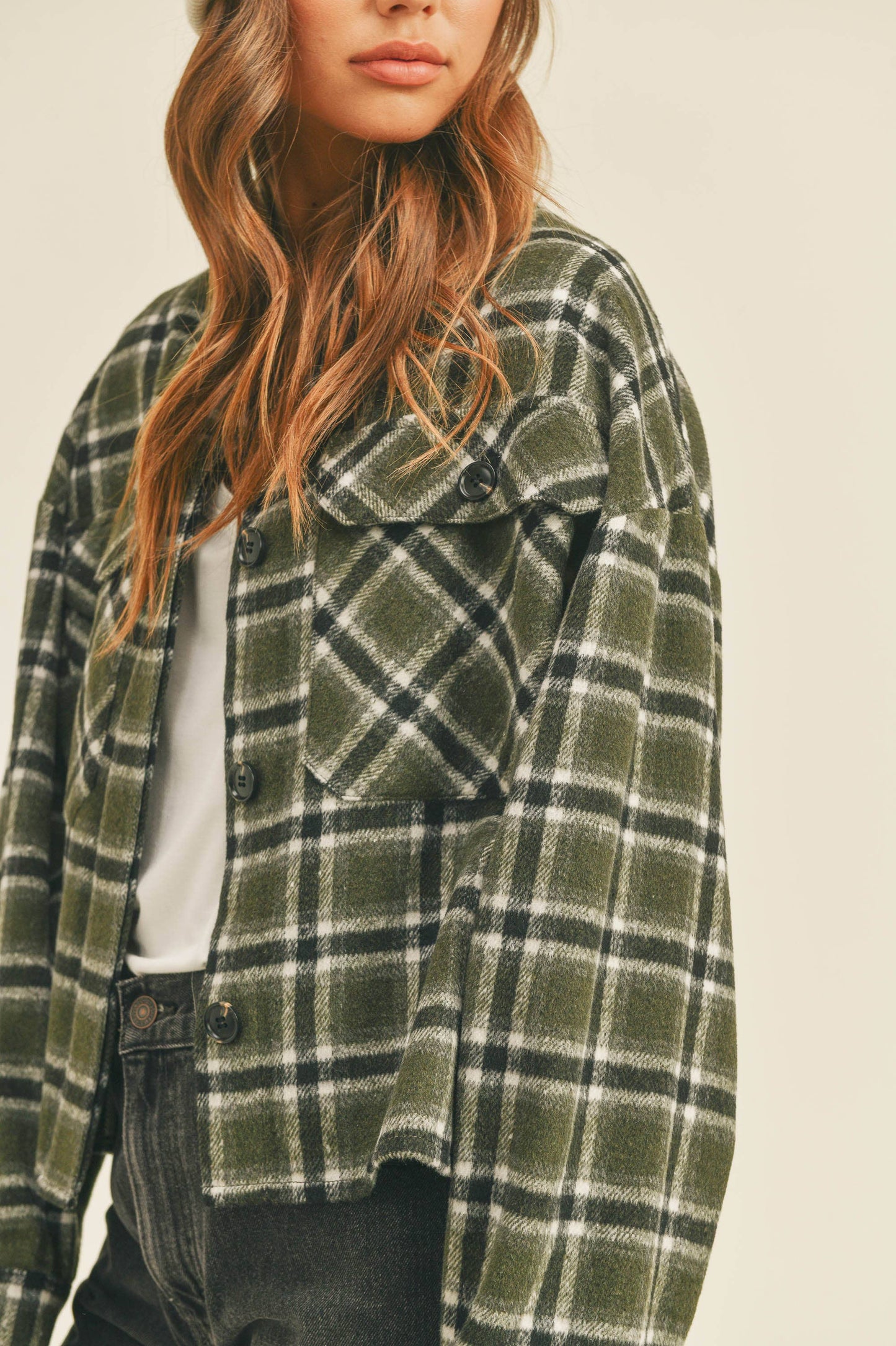 Fireside Flannel Olive