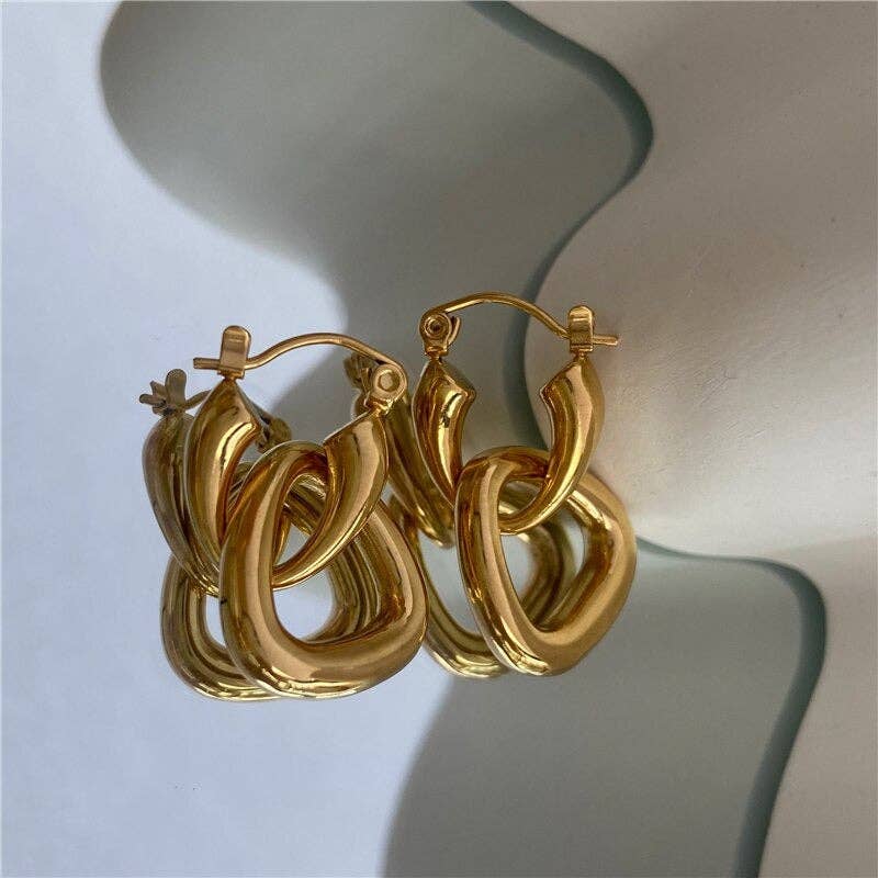 Rosalie Triangle Earrings