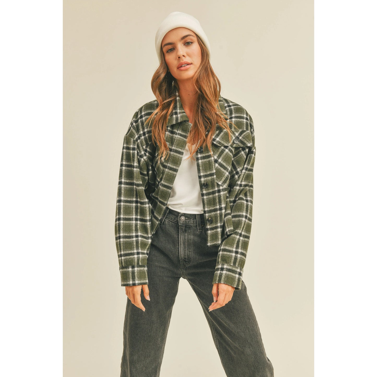 Fireside Flannel Olive